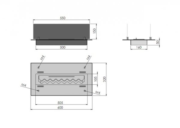 INFIRE INSERT 600