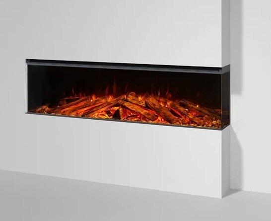 Kominek elektryczny LUMEN 1600 narożny