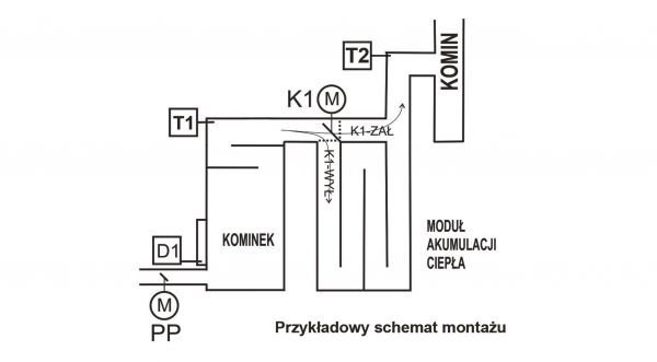 Sterownik kominka RT-08 OS Grafik II