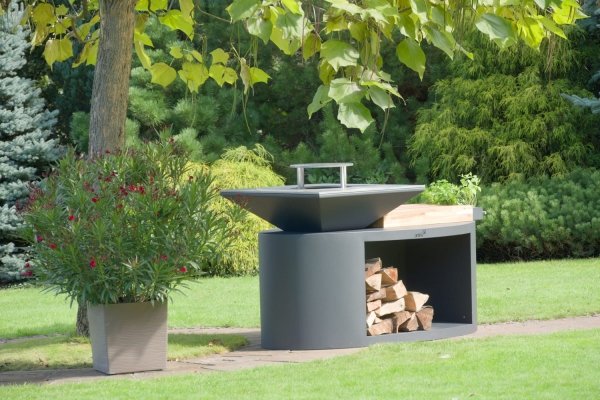 Palenisko-grill ogrodowy Artiss G3 grafit