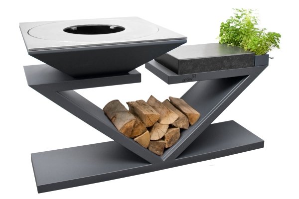 Palenisko-grill ogrodowy Artiss G5 grafit