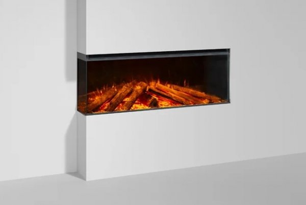 Kominek elektryczny LUMEN 1200 narożny