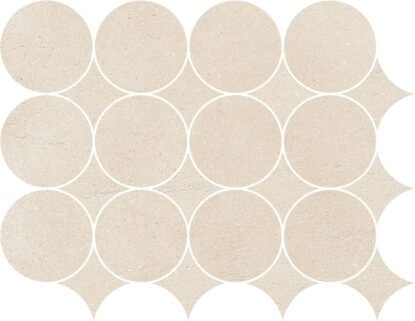 MARAZZI slow pomice mosaico circolare 321x416 mm g1 m2 Opak. 0.44 g1 m2