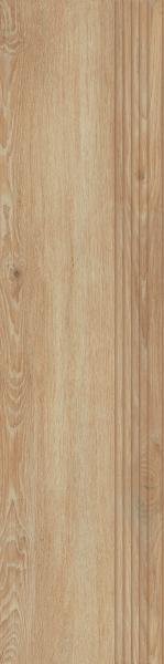 PARADYZ PAR heartwood honey stopnica nacinana struktura mat. 298x1198 mm Opak. 2 g1 szt