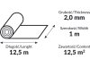 MULTI SOUND - Podkład z pianki polietylenowej  2 mm