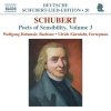 Franz Schubert, Wolfgang Holzmair, Ulrich Eisenlohr - Poets Of Sensibility, Volume 3 (CD)