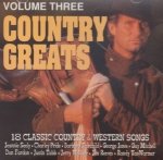 Country Greats - Volume Three (CD)
