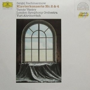 Sergei Rachmaninow, Tamás Vásáry, London Symphony Orchestra, Yuri Ahronovitch - Klavierkonzerte Nr.2 & 4 (LP)