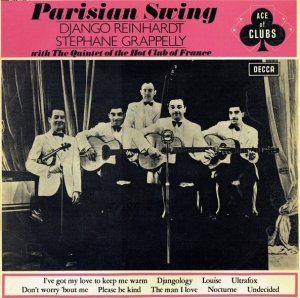 Django Reinhardt, Stephane Grappelly With The Quintet Of The Hot Club Of France - Parisian Swing (LP)