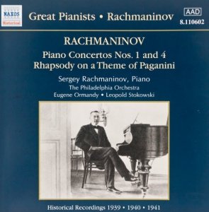 Rachmaninov / The Philadelphia Orchestra, Eugene Ormandy, Leopold Stokowski - Piano Concertos Nos. 1 And 4 • Rhapsody On A Theme Of Paganini (CD)