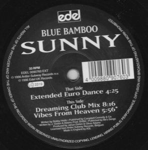 Blue Bamboo - Sunny (12'')