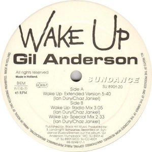 Gil Anderson - Wake Up (12'')