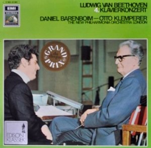 Ludwig van Beethoven, Daniel Barenboim - Otto Klemperer, The New Philharmonia Orchestra London - Klavierkonzert Nr. 4 G-dur (LP)