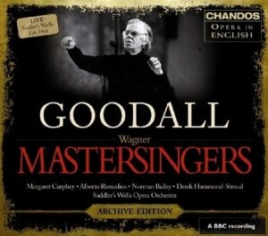 Goodall, Wagner, Margaret Curphey • Alberto Remedios • Norman Bailey • Derek Hammond-Stroud • Sadler's Wells Opera - Mastersingers (4CD)