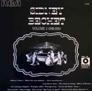Sidney Bechet - Volume 3 (1940-1941) (LP)