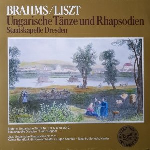Brahms / Liszt - Staatskapelle Dresden - Ungarische Tänze Und Rhapsodien (LP)