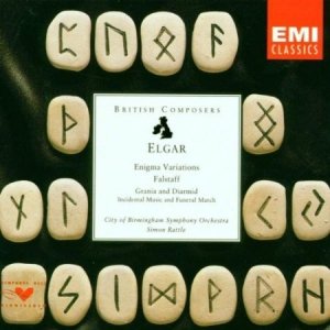 Elgar - Simon Rattle, City Of Birmingham Symphony Orchestra - Enigma Variations - Falstaff (CD)