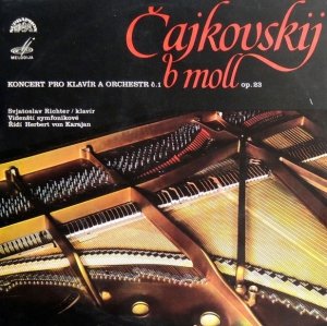 Čajkovskij, Svjatoslav Richter, Vídenští Symfonikové, Herbert von Karajan - Koncert Pro Klavír A Orchestr Č.1 B Moll Op.23 (LP)