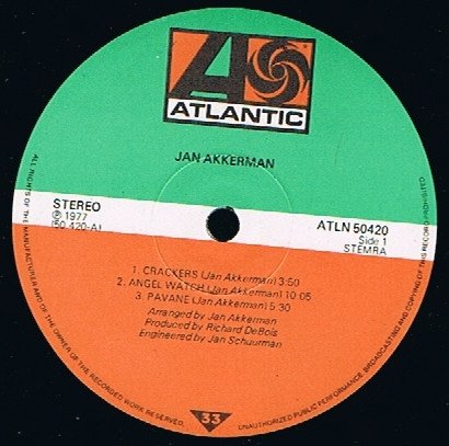 Jan Akkerman - Jan Akkerman (LP)
