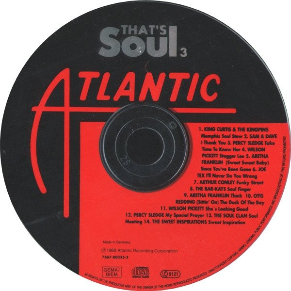 That's Soul 3 (CD)