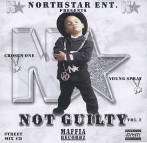 C1, Young Spray, Chyna, Northstar Fam, Romain - Northstar - Not Guilty Vol 2 (CD)