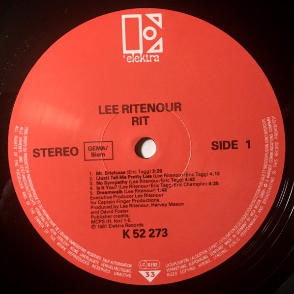 Lee Ritenour - Rit (LP)