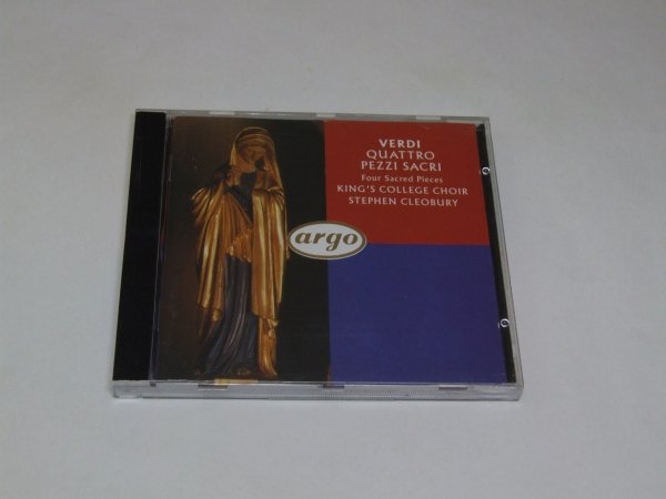 Verdi - King's College Choir / Stephen Cleobury - Quattro Pezzi Sacri / Four Sacred Pieces (CD)