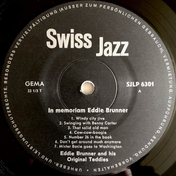 Eddie Brunner, Ernst Hoellerhagen - In Memoriam (LP)