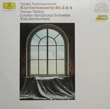 Sergei Rachmaninow, Tamás Vásáry, London Symphony Orchestra, Yuri Ahronovitch - Klavierkonzerte Nr.2 &amp; 4 (LP)