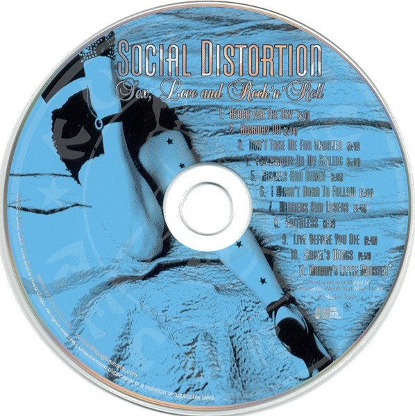 Social Distortion - Sex, Love And Rock 'N' Roll (CD)