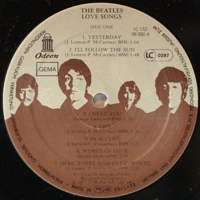 The Beatles - Love Songs (2LP)