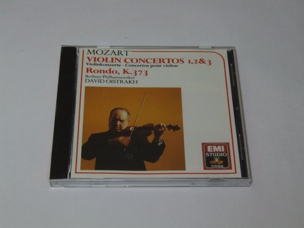 Berliner Philharmoniker, David Oistrakh - Mozart - Violin Concertos 1,2 &amp; 3 / Rondo, K.373 (CD)