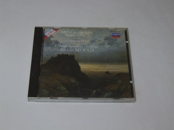 Mendelssohn - Chicago Symphony Orchestra, Sir Georg Solti - Symphony No. 3 ('Scottish') • Symphony No. 4 ('Italian') (CD)