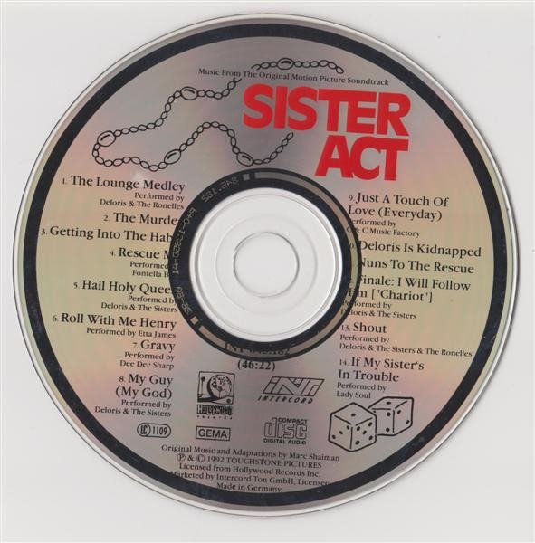 Music From The Original Motion Picture Soundtrack: Sister Act (CD)