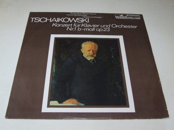 Swjatoslaw Richter, Klavier, Wiener Symphoniker, Herbert Von Karajan, Tschaikowski - Konzert Für Klavier Und Orchester Nr. 1 B-moll Op.23 (LP)