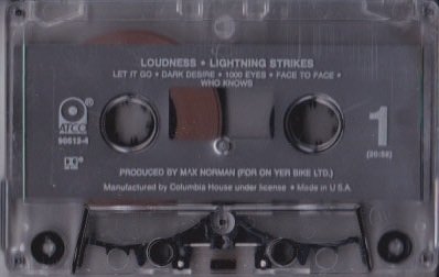 Loudness - Lightning Strikes (MC)