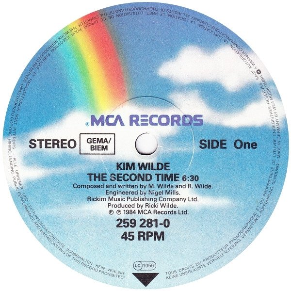 Kim Wilde - The Second Time (12'')