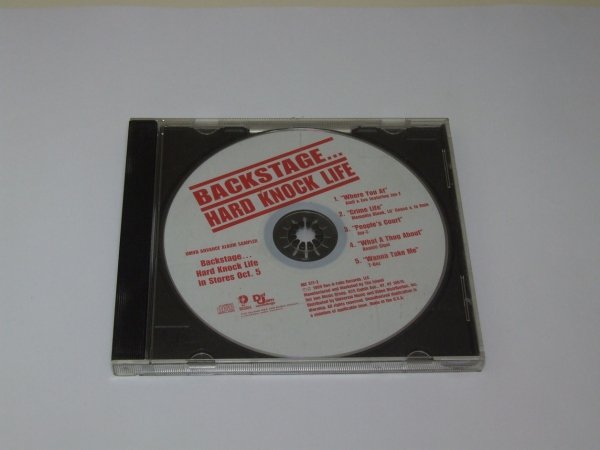 Backstage... Hard Knock Life (CD)