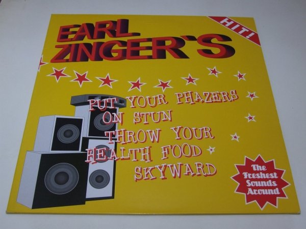 Earl Zinger - Earl Zinger's Put Your Phazers On Stun Throw Your Health Food Skyward (2LP)