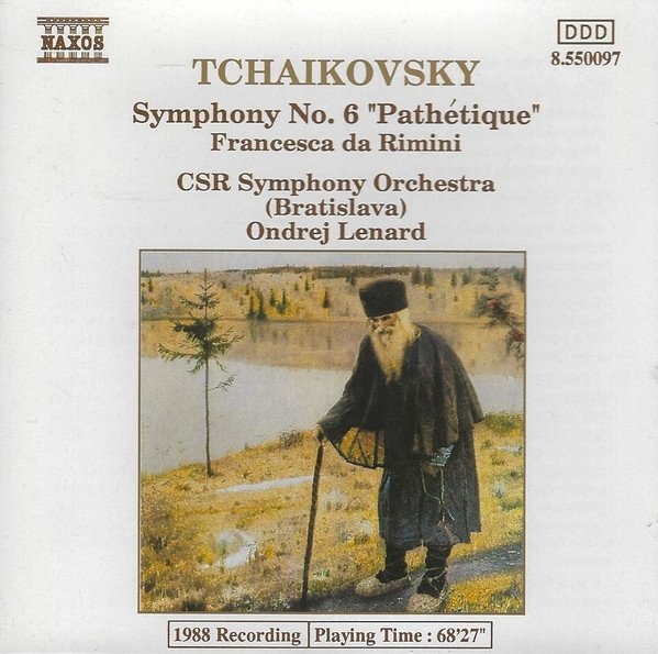 Tchaikovsky, CSR Symphony Orchestra, Ondrej Lenard - Symphony No. 6 &quot;Pathétique&quot;, Francesca Da Rimini (CD)
