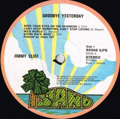 Jimmy Cliff - Goodbye Yesterday (LP)