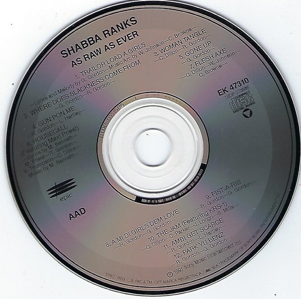 Shabba Ranks - As Raw As Ever (CD)