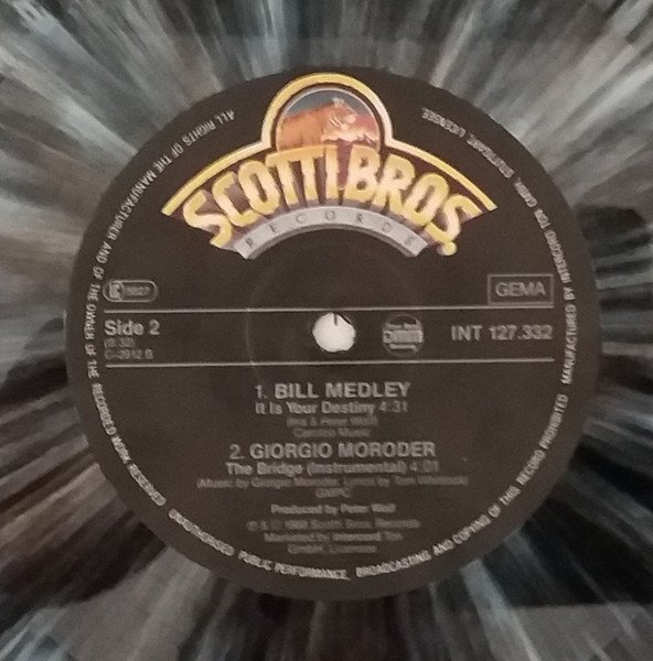 Bill Medley / Giorgio Moroder - He Ain't Heavy, He's My Brother / The Bridge (Instrumental Version) (12'')
