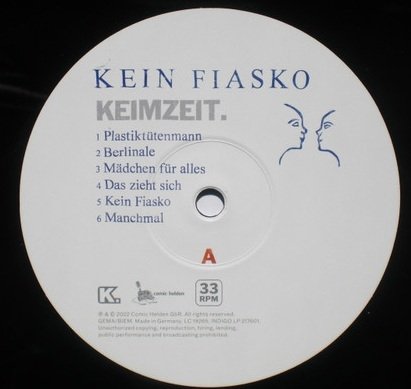 Keimzeit. - Kein Fiasko (LP)