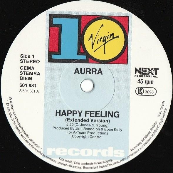 Aurra - Happy Feeling (12'')