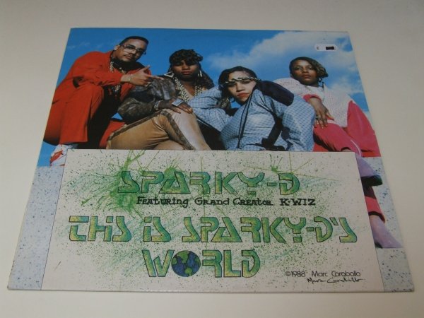 Sparky D - This Is Sparky-D's World (LP)