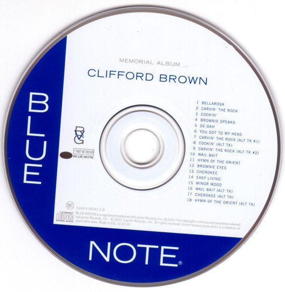 Clifford Brown - Memorial Album (CD)