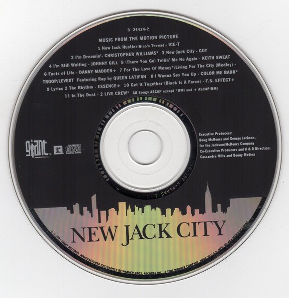 New Jack City (Music From The Motion Picture) (CD)
