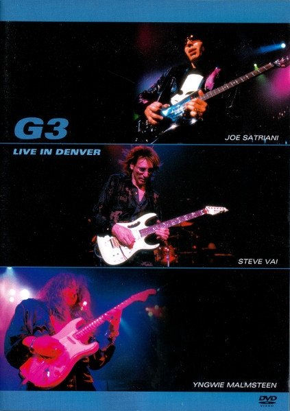 G3, Joe Satriani, Steve Vai, Yngwie Malmsteen - G3 - Live In Denver (DVD)