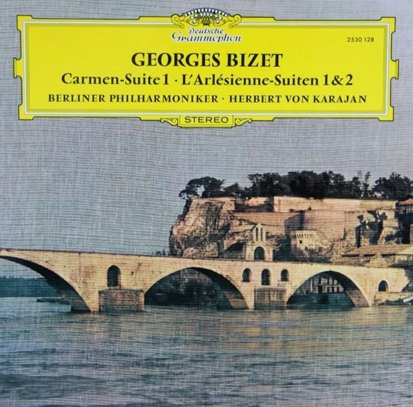 Georges Bizet / Berliner Philharmoniker, Herbert von Karajan - Carmen-Suite 1 • L'Arlésienne - Suiten 1 &amp; 2 (LP)